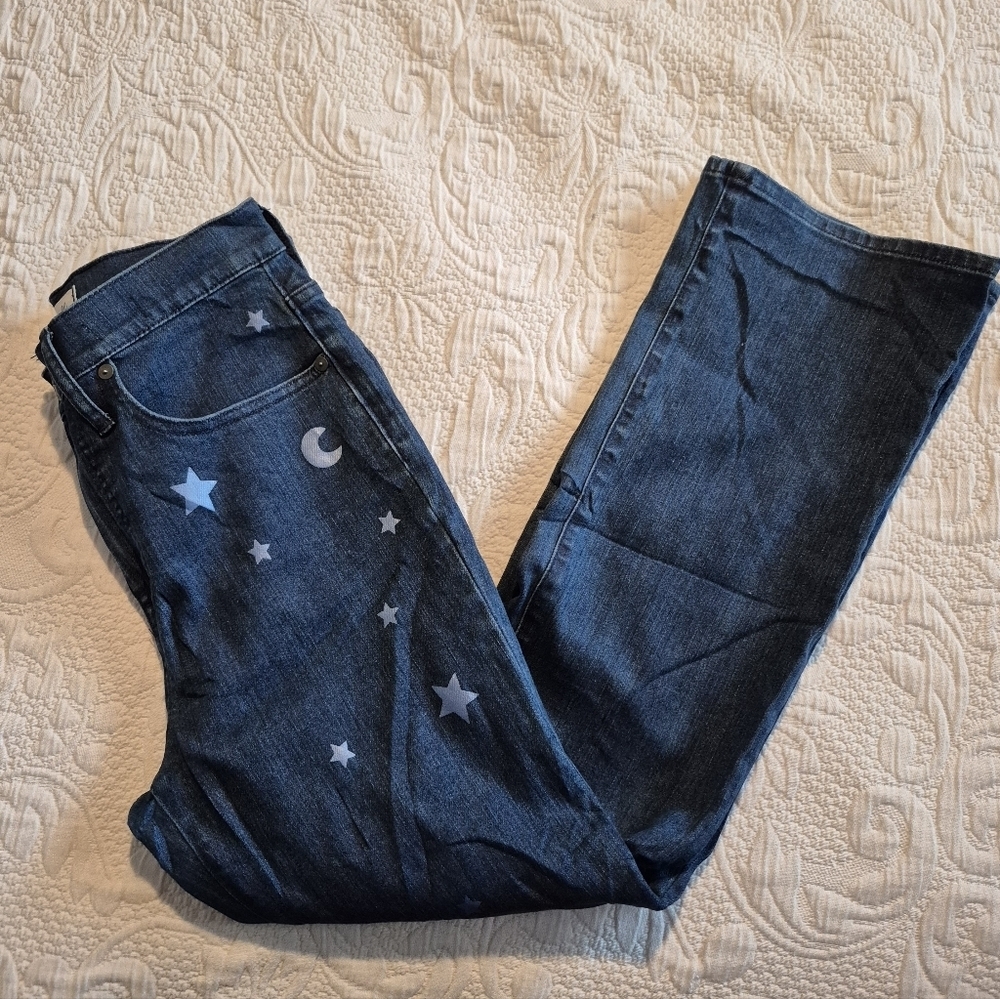 MADEWELL women's size 26 Cali Demi Boot Jeans Star Edition VGUC